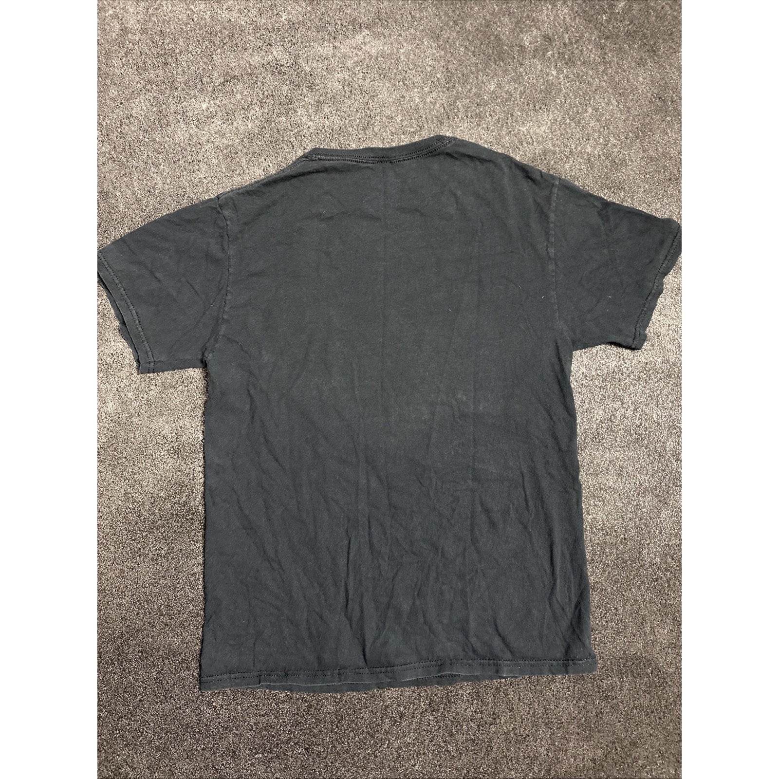 Adventure Time Graphic T-Shirt Size XXL Black Cotton Cartoon Network