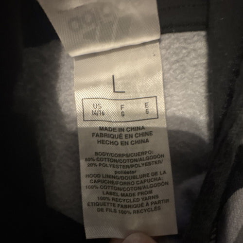 adidas Camouflage Logo Fleece Pullover Hoodie boys Regular Fit Size L